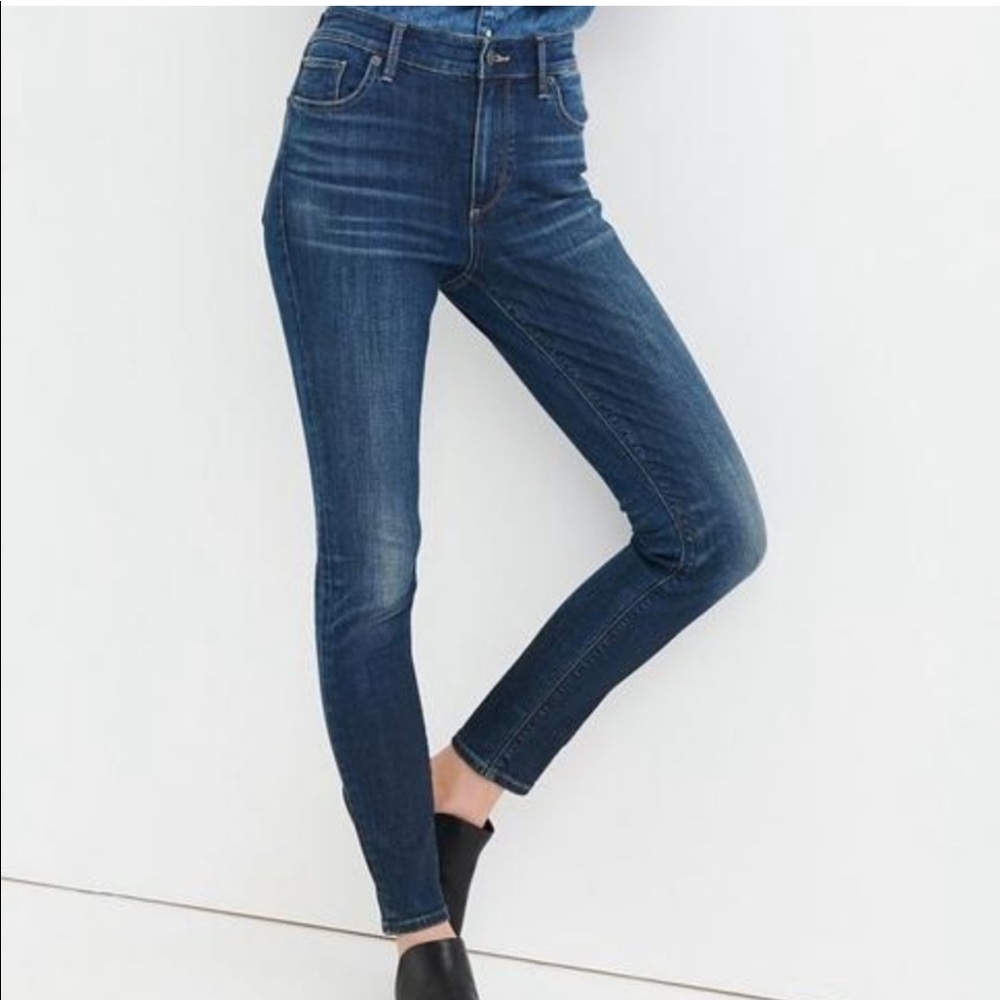 Lucky Brand Bridgette High Rise Skinny Jeans